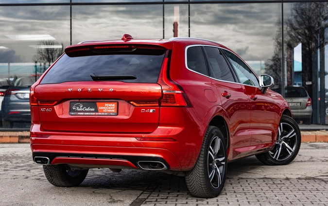Volvo XC 60 cena 125900 przebieg: 133628, rok produkcji 2018 z Recz małe 781